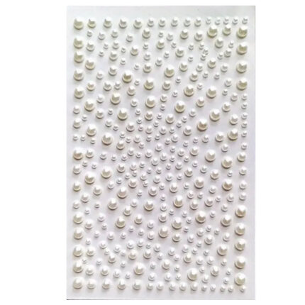 نگین صورت مدل چسبی مروارید بسته 300 عددی